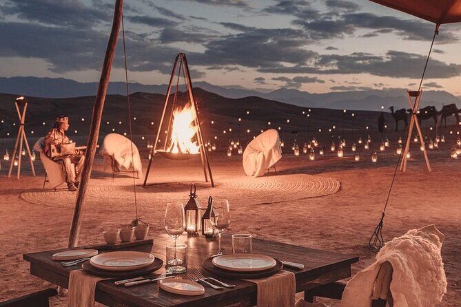 Agafay Desert with Camel Ride and Fireshow from Marrakech - The Sum Up