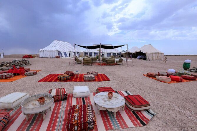 Agafay Magical Dinner with Camel Ride - Transportation and Group Size: How Youll Get There