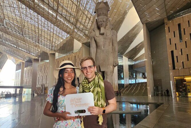 All in one Giza Pyramids, Sphinx, Camel, Grand Egy Museum & Lunch - Authentic Egyptian Cuisine