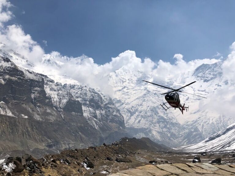 Annapurna Base Camp Helicopter Sightseeing Tour - The Itinerary: What to Expect from Takeoff to Landing