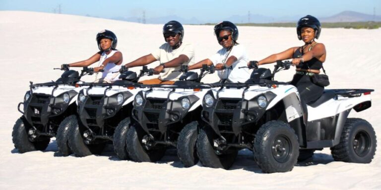 ATLANTIS DUNES-CAPE TOWN: ATV ADVENTURE & PHOTO SESSION - Practical Details and Logistics