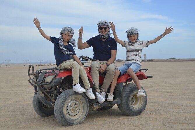 ATV Quad Bike Buggy Car and Dinner Family Safari - Hurghada - Transport, Duration, and Group Size