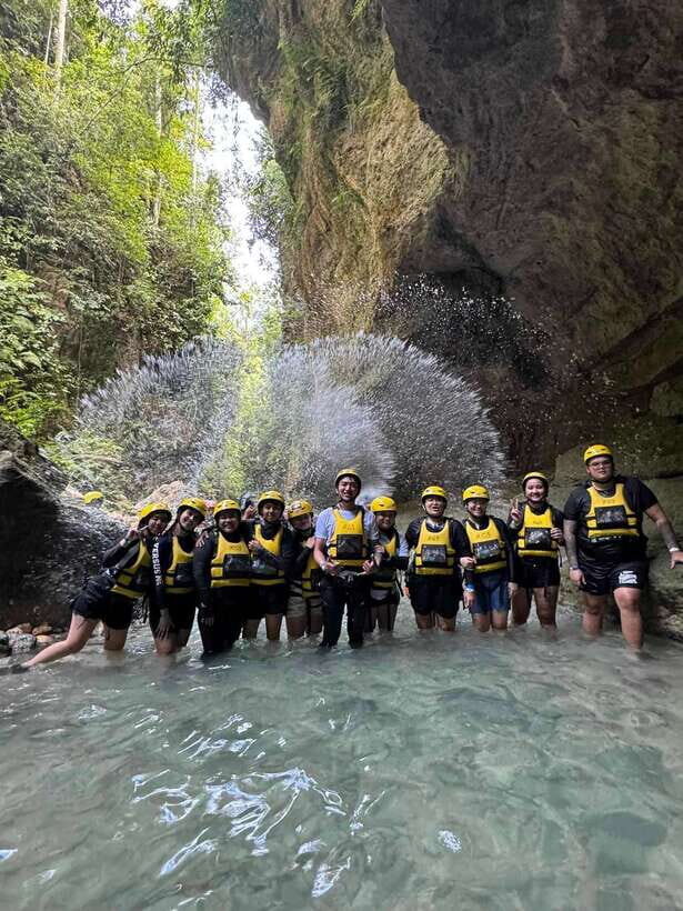 BADIAN: Canyoneering Adventure with Kawasan Falls - The Canyoneering Challenge