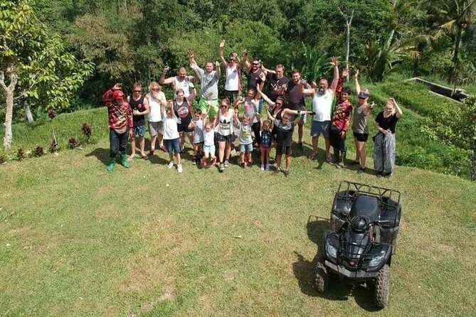 Bali Quad bike ATV passing through Waterfall, Cave & Rice fields - Return Transfer & Flexibility