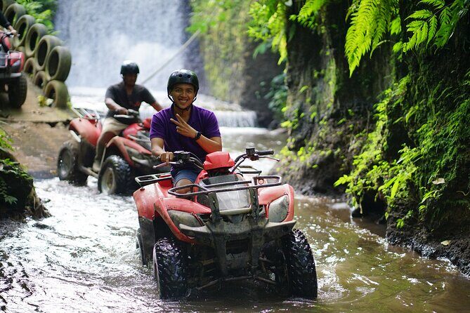 Bali Quad Bike Through Gorilla Cave - Monkey Forest and Waterfall - Cultural and Scenic Stops: Balance of Action and Sightseeing