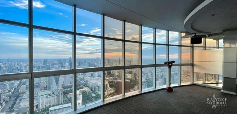 Bangkok: Baiyoke Sky Hotel Observatory Entry Ticket & Drink - The Revolving View Point on the 84th Floor