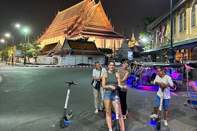 Bangkok by Night with Escooter &/or Bike - Riverside Wonders and Night Markets