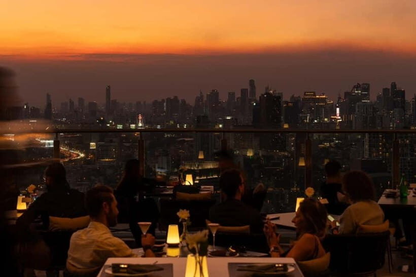 Bangkok: Cielo Sky Bar & Restaurant Rooftop - Experience Overview