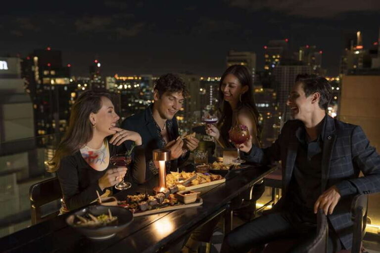 Bangkok: Mojjo Rooftop Lounge & Bar Food & Beverage Package - What to Expect During Your Visit