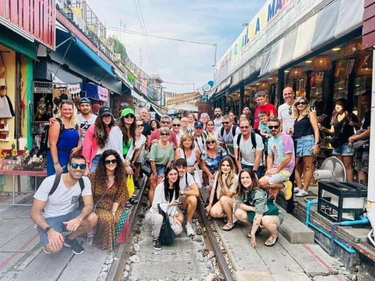 Bangkok: Train Market & Floating Market with Boat Ride - Transportation and Group Size
