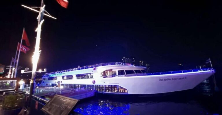 Bangkok: White Orchid Chao Phraya Dinner Cruise - A Detailed Look at the Cruise Experience