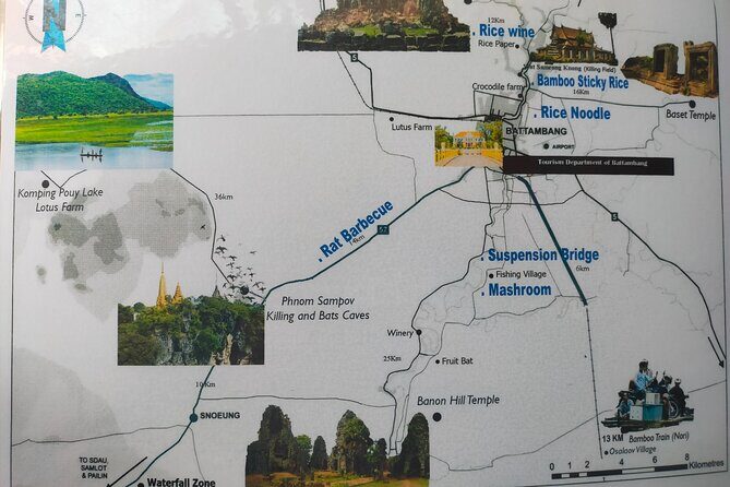 Battambang Tuk Tuk tour: Bambootrain, Killing & Bat Caves,Sunset - What’s Included and What’s Not