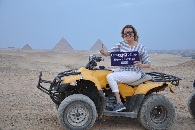 Best adventure around Giza Pyramids ,2hrs Camel Ride, Quad Bike and Tuk Tuk tour - Potential Considerations
