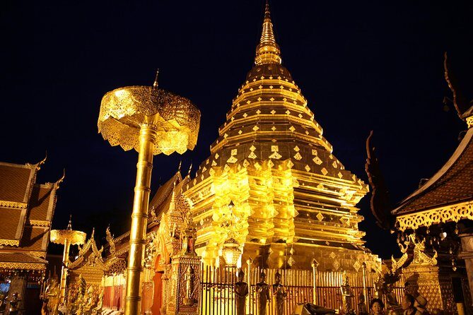Best seller!! Amazing Night tour, Doi Suthep + Wat umong - Top Must visit! - The Benefits of a Night Tour