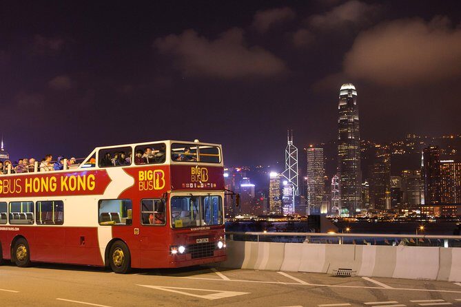 Big Bus Hong Kong Panoramic Night Tour by Open-Top Bus - The Sum Up