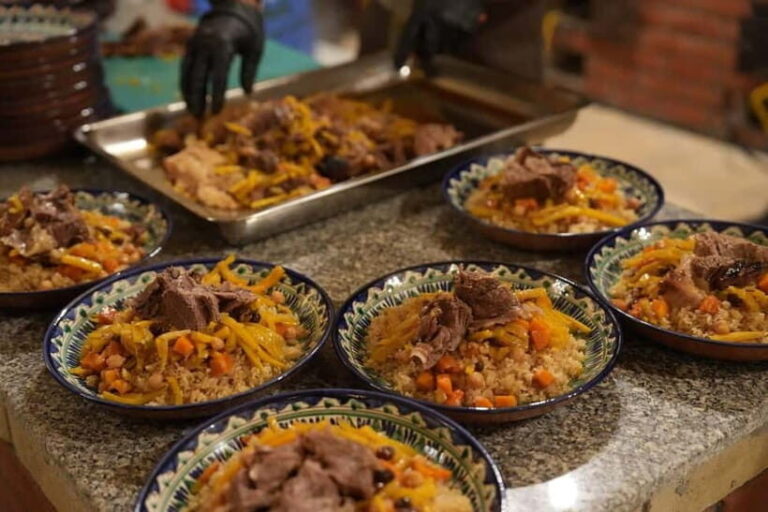 Blue domes of Samarkand and handmade arts: 2 days tour - Second Day: Culture, Craft, and Culinary Masterpieces