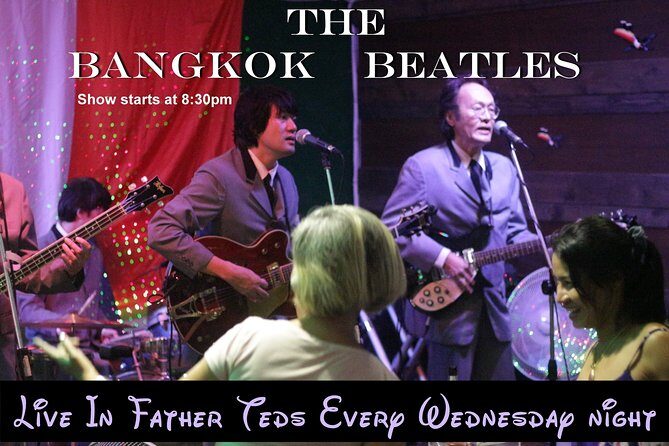 Book a table for dinner to see the Bangkok Beatles - Authenticity and Audience Feedback