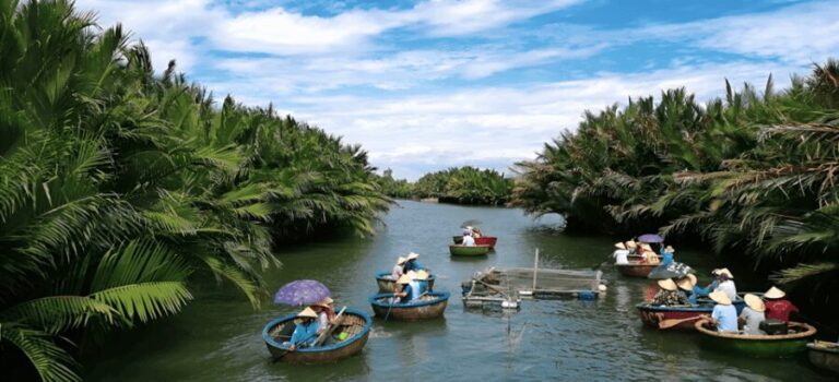 Cam Thanh: Coconut Basket Boat and Enjoy Free Coconut Ticket - The Itinerary in Detail