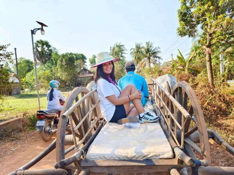 Cambodia Cooking Class, Oxcart Ride with Local Village Tour - What’s Included and What’s Not