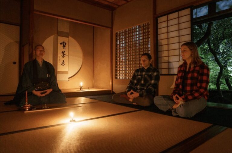 Candlelit Zen: Evening Meditation at Kyotos Secret Temple - What’s Included and What’s Not