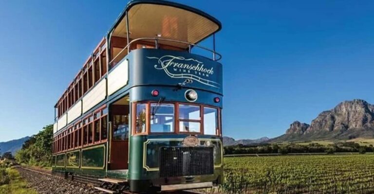 Cape Town: Franschhoek Wine Tram Hop-On Hop-Off Tour - The Journey to Franschhoek