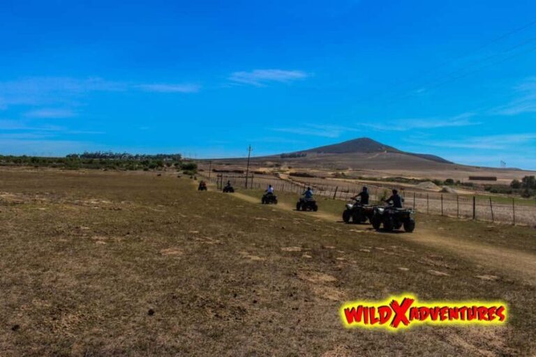 CAPE TOWN: QUAD BIKE FUN RIDE AT OSTRICH RANCH, DURBANVILLE - The Experience on the Trails