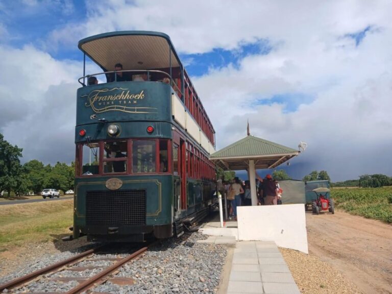 Cape Town: Stellenbosch, Franschhoek, Wine Tasting and Tram - What to Expect at Each Stop