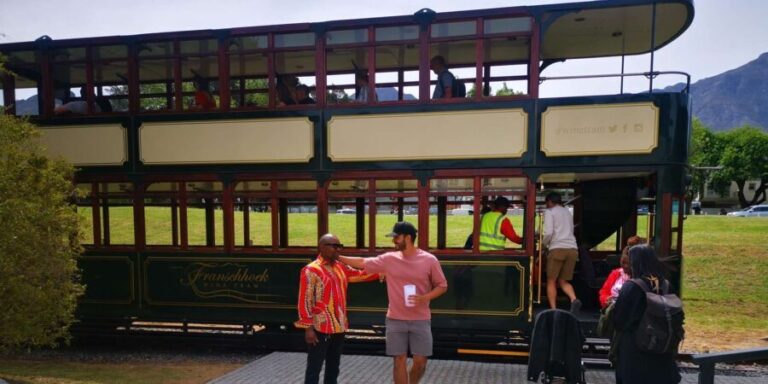 Cape Town:FRANSCHHOEK WINE TRAM, LUNCH WITH PRIVATE TRANSFER - Key Points