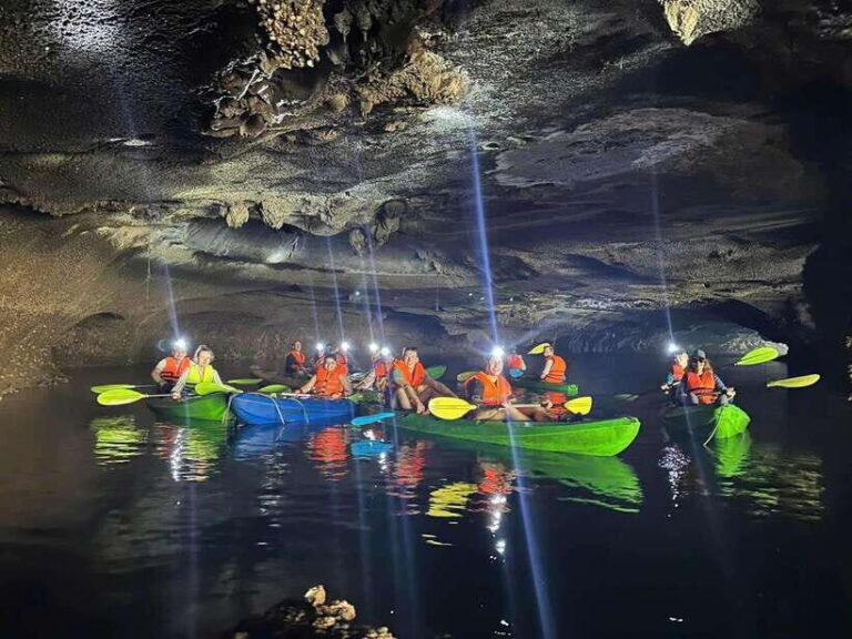 Cat Ba: Night Kayaking with Glowing Plankton - What to Expect at Each Stop
