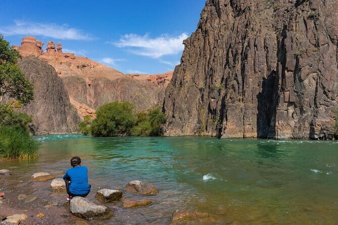 Charyn canyon, Kolsai lake, Kaindy lake 2 Days - Second Day: Kaindy Lake - The Sunken Forest and Mountain Village