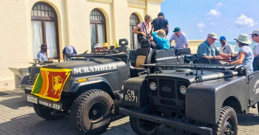 Colombo: City by World War Jeep Private Tour - The Choice of Jeeps