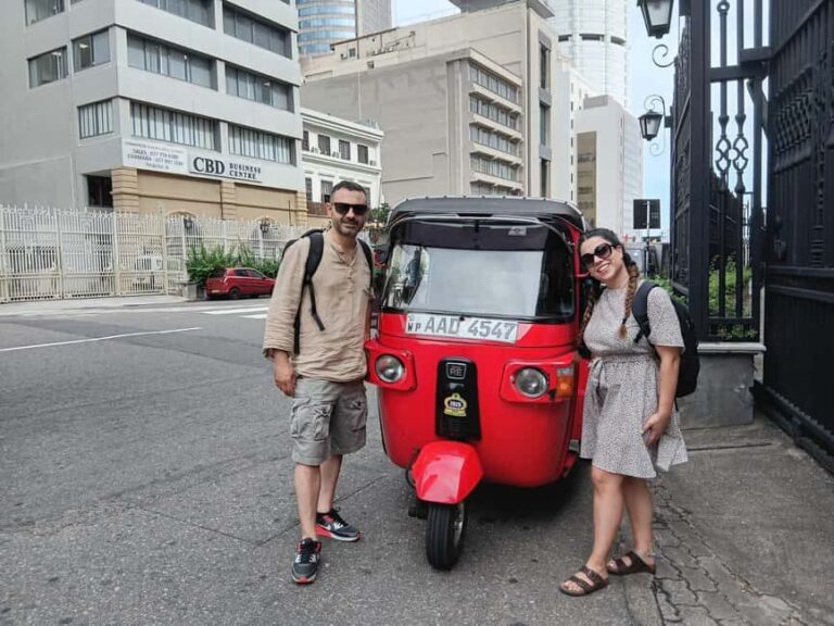 Colombo: Private City Tour by Tuk tuk - All Inclusive - Analyzing Value for Money