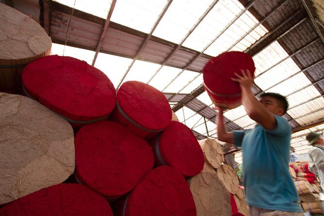 Colors of Incense village Quang Phu Cau - The Heart of the Experience: Incense-Making Process