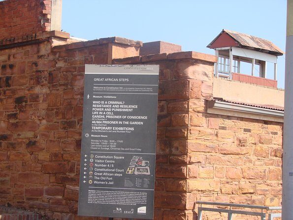 Constitution Hill And Apartheid Museum Combined - The Review from Past Travelers