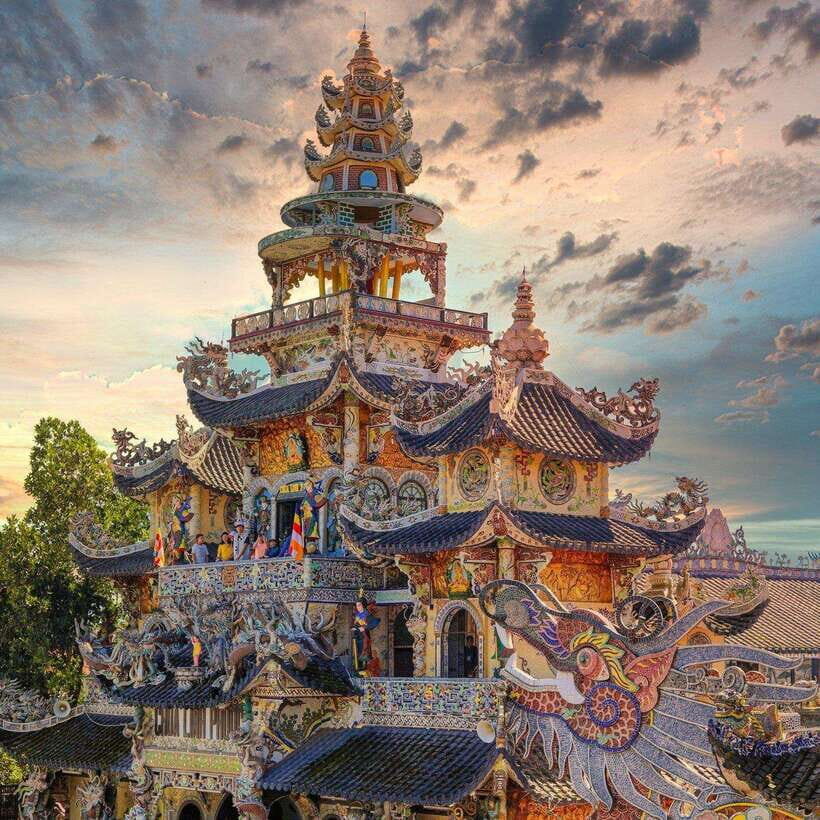 Dalat: Linh Phuoc Pagoda and Stupa of the Prayer Wheel - Who Will Love This Tour?