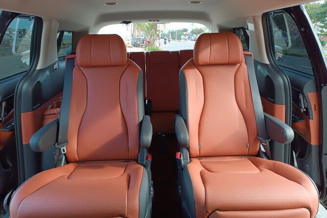 Danang Airport Limousine Transfer  Private & Luxury Ride - The Itinerary and Stops