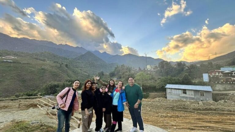 Day Trip to Cat Cat village - Fanxipang Peak/Lunch - Afternoon: Visiting Cat Cat Village