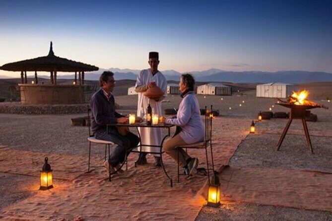 Desert Agafay Dinner Show and Camel Ride with Magical view - The Camel Ride and Sunset Experience