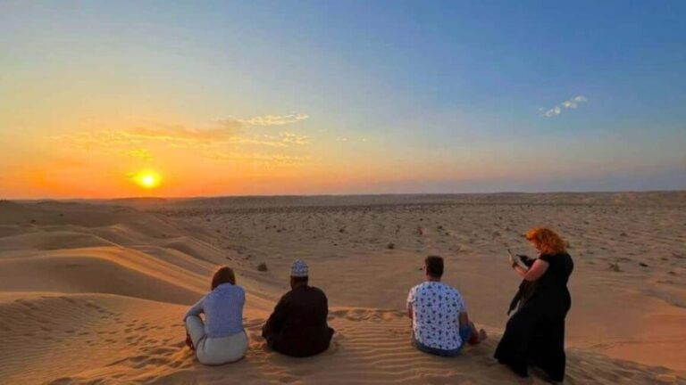 Desert Safari - Sunset - In the Empty Quarter Desert - Who Should Consider this Desert Safari?