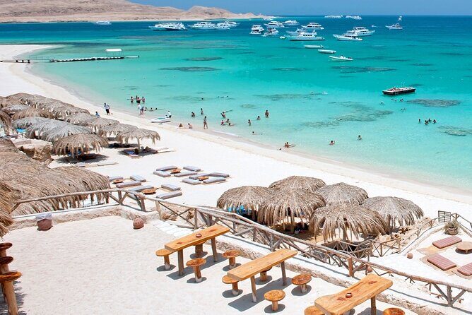 Eden Island full day 8 hours boat trip from Hurghada - Transportation and Practical Details