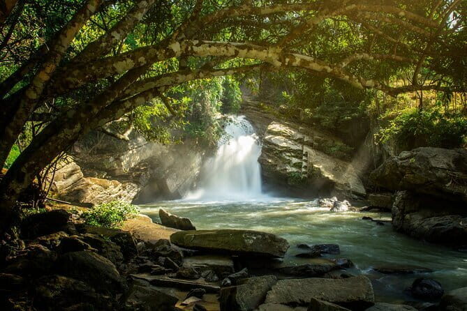 Elephant Sanctuary + Waterfall + Bamboo Rafting One Day Trip - Exploring the Itinerary in Depth