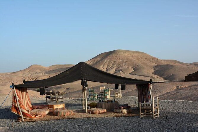Evening sunset, desert dancing and test morocco food in Agafay desert - In The Sum Up