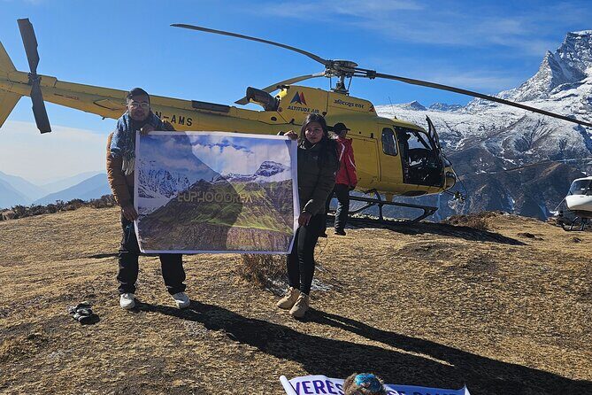 Everest base camp helicopter tour with Guarenteed Landing - Transportation and Logistics