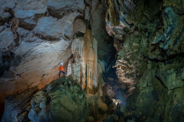 Explorer Cha Loi Cave System 2 days 1 night - Day Two: Trekking, New Caves, and Returning