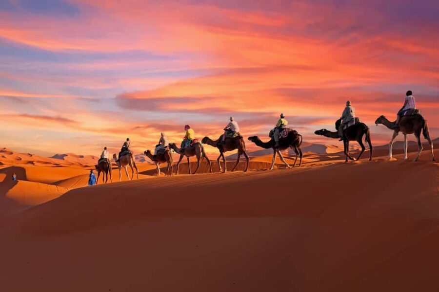 Fes: 3-day Merzouga Desert to Marrakech, Quad & Camel - Crossing the Atlas Mountains