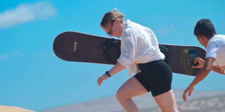 From Agadir/Taghazout: Sandboarding Experience & Quad Biking