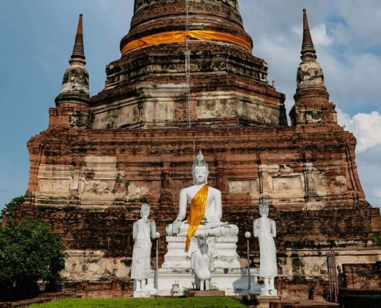 From Bangkok: Iconic Ayutthaya Tour By Rail, Road, and River - Scenic Boat Ride Along the Chao Phraya