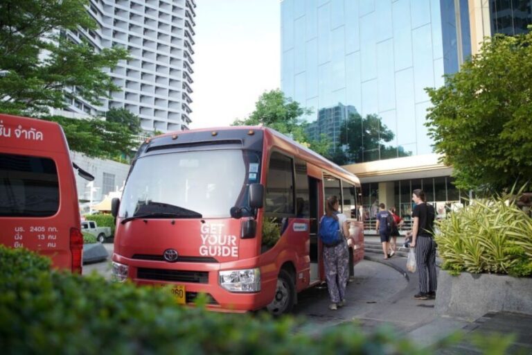 From Bangkok : Meklong Railway Market By Bus - The Itinerary: What to Expect