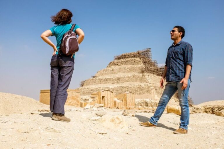 From Cairo/Giza: Pyramids, Memphis, and Sakkara Day Tour - The Optional Dahshur Extension