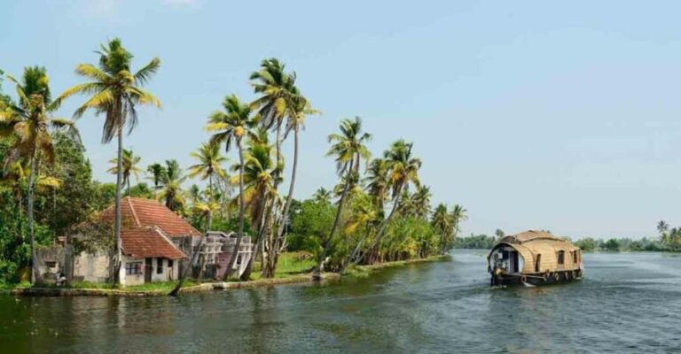 From Cochin : Alleppey Houseboat day cruise - Round trip - A Truly Kerala Meal Aboard